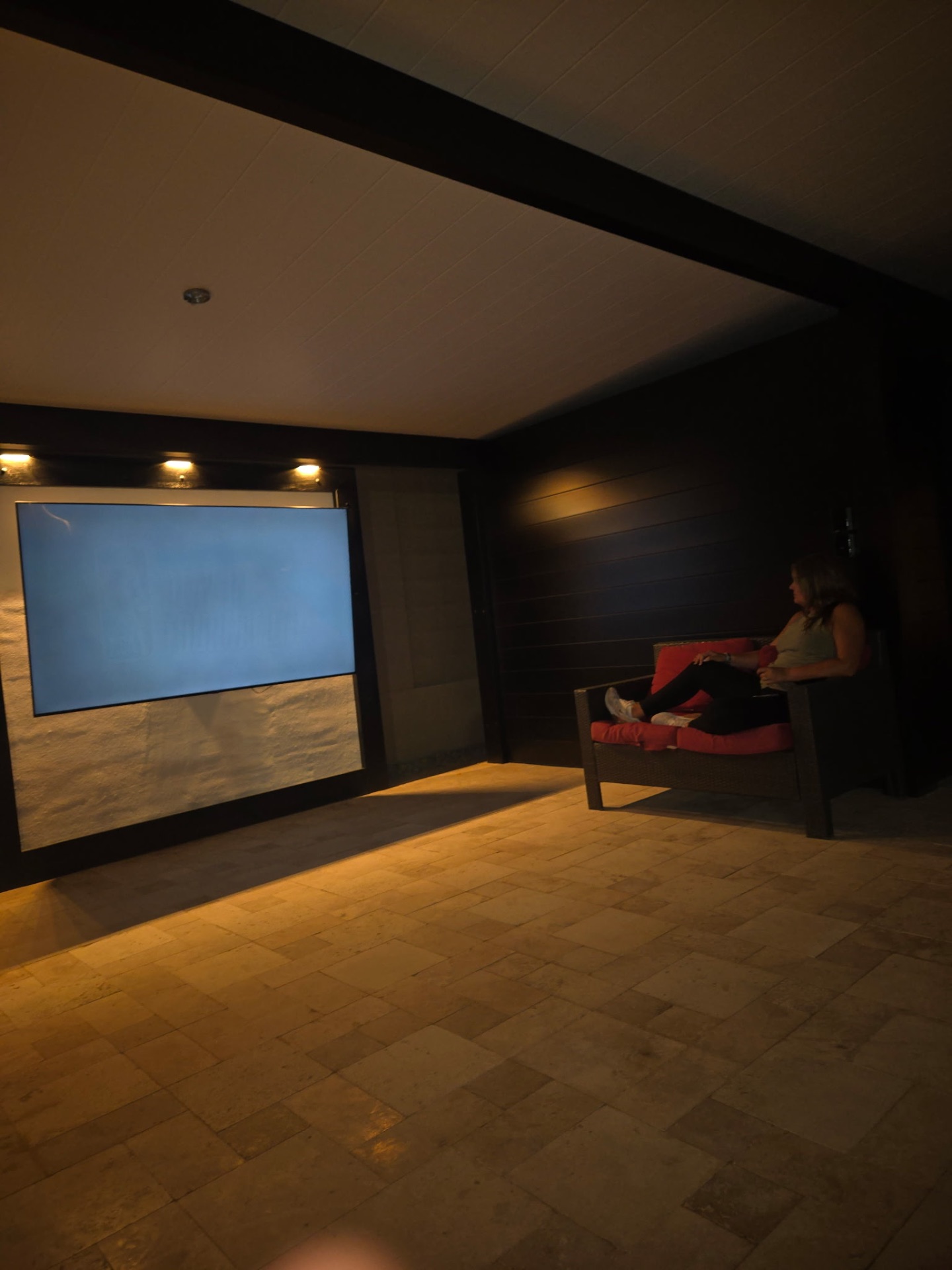 Outdoor Theater Lounge